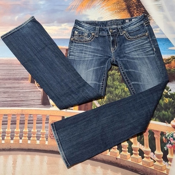 Miss‎ Me Jeans Bootcut Size 28 - Picture 1 of 5